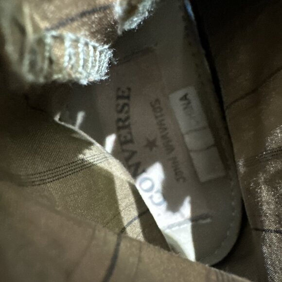 Converse X John Varvatos Camp Double Zipper Distressed Hi Top Sneakers M 5 W6.5 - Picture 10 of 10